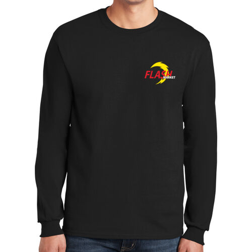 Flash Market - Ultra Cotton ® 100% US Cotton Long Sleeve T Shirt Thumbnail